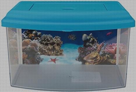 Las mejores marcas de acuario plástico bol de silicona mini mat capacidad mini mesa de plástico acuario con caja de plástico