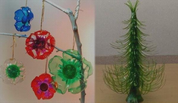 Los mejores 11 Adirnos Navideños Con Boellas De Plásticos