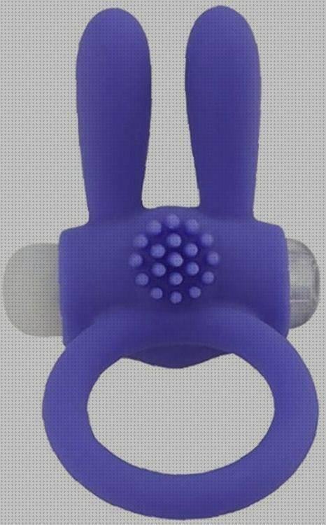 Las mejores marcas de anillos anillo vibrador conejito silicona morado