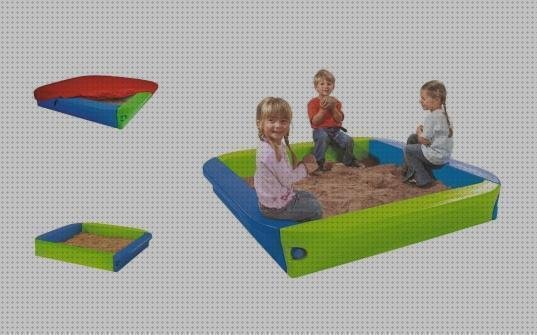 ¿Dónde poder comprar caja plastico niños arenero de plástico para niños con tapa?