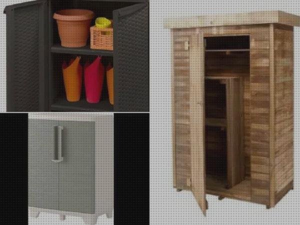 Review de armarios plástico con techo verde galerias