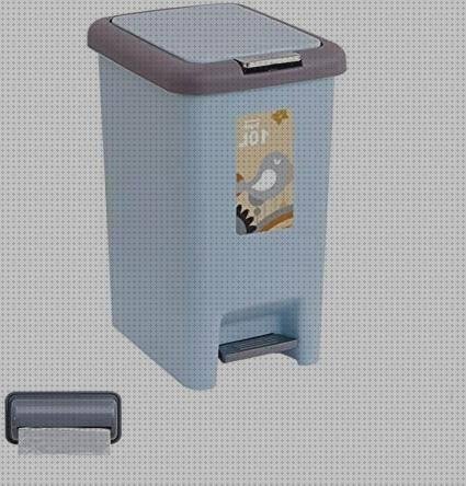 Las mejores balde cuadrado plastico tapes de silicona flexibles pack de 12 elastico de silicona balde con pedal 20 l de plástico