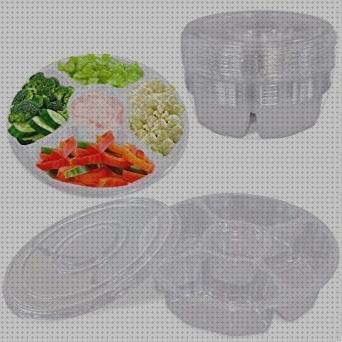 Las mejores 22 Bandejas Redondas De Plásticos Con Compartimentos