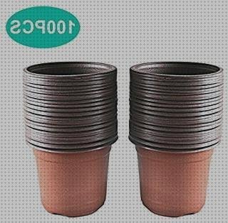 Review de bandejas de plástico desechables plantas macetas