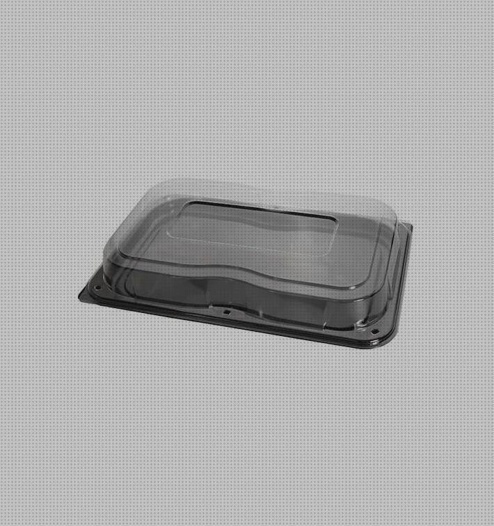 Review de bandejas plástico colores con tapa