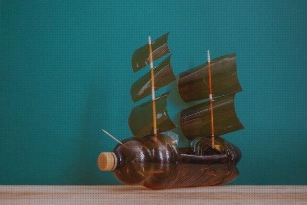 Las mejores barco pequeño plástico barco pirata con botella de plástico