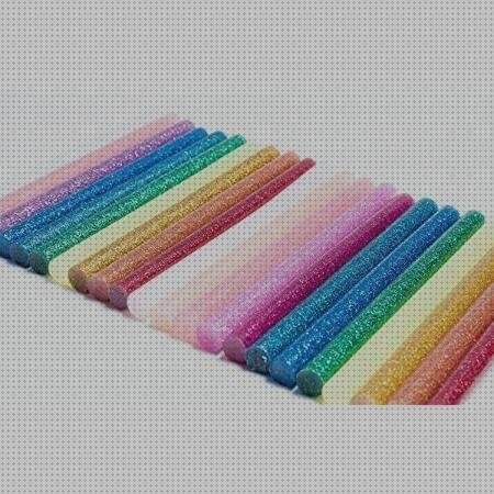 Las mejores silicona colores barra de silicona de colores brillantina
