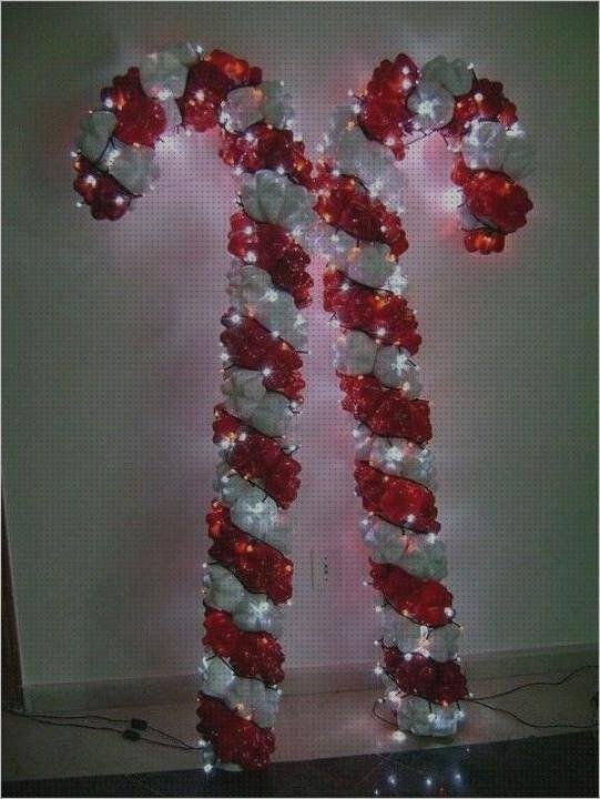 ANÁLISIS DE LOS 11 MEJORES BASTONES NAVIDEÑOS DE PLÁSTICOS