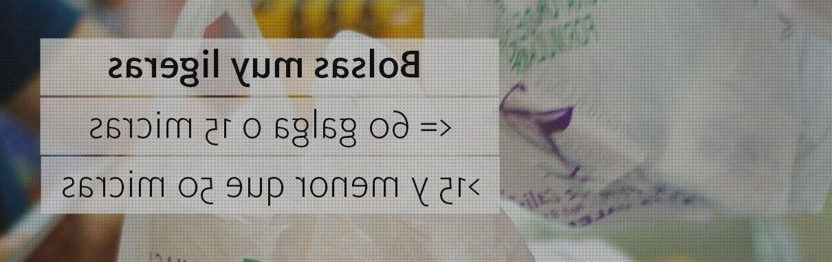 Las 10 Mejores Bolsas De Plásticos 50 Micras