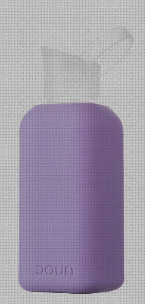 Las mejores botellas botella cristal silicona