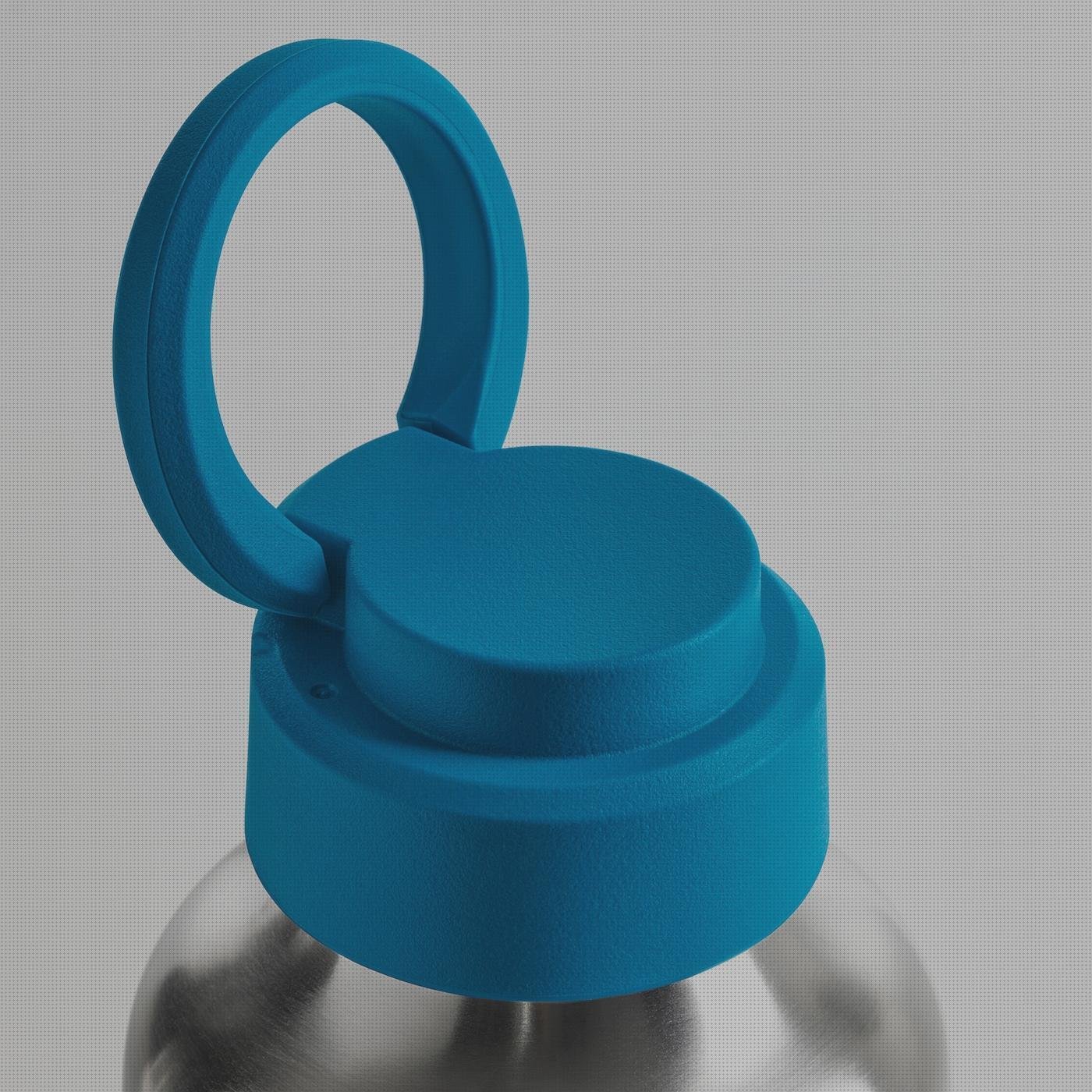 Las mejores marcas de botella agua plástico botellas botella de agua alargada de plástico azul