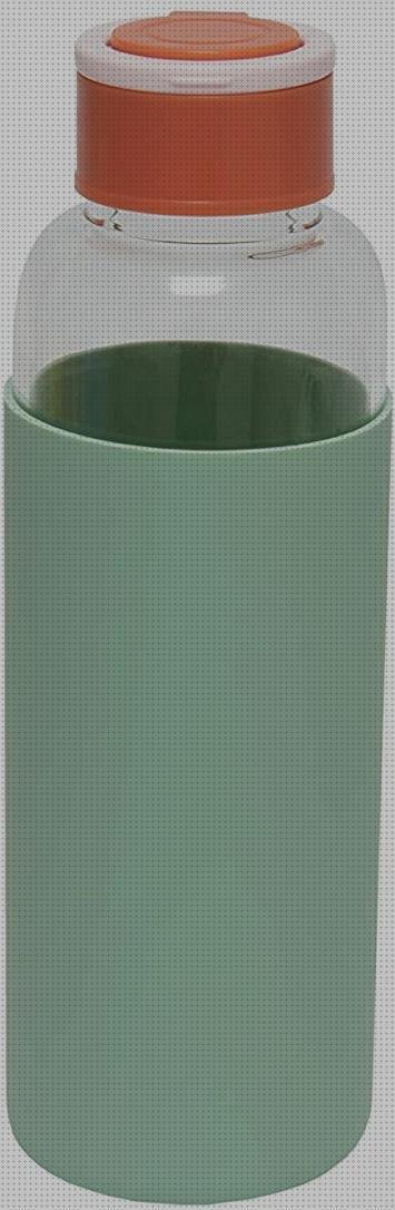 Las mejores caja plastico niños botella de cristal con silicona para niños