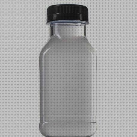 Review de botella plástico transparente 250 ml con tapón
