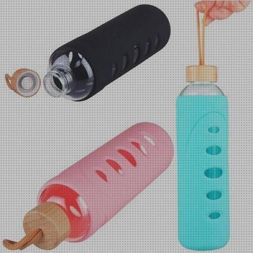 Las mejores botellas botellas de cristal forradas de silicona