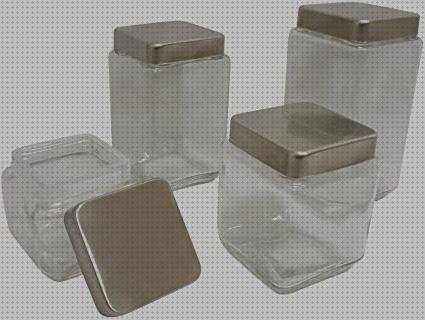 Review de botes de cristal con tapa de plástico