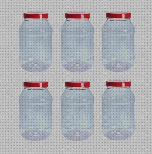 Review de botes de plástico transparente con tapa grandes