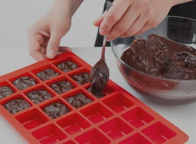 Review de brownie en molde de silicona