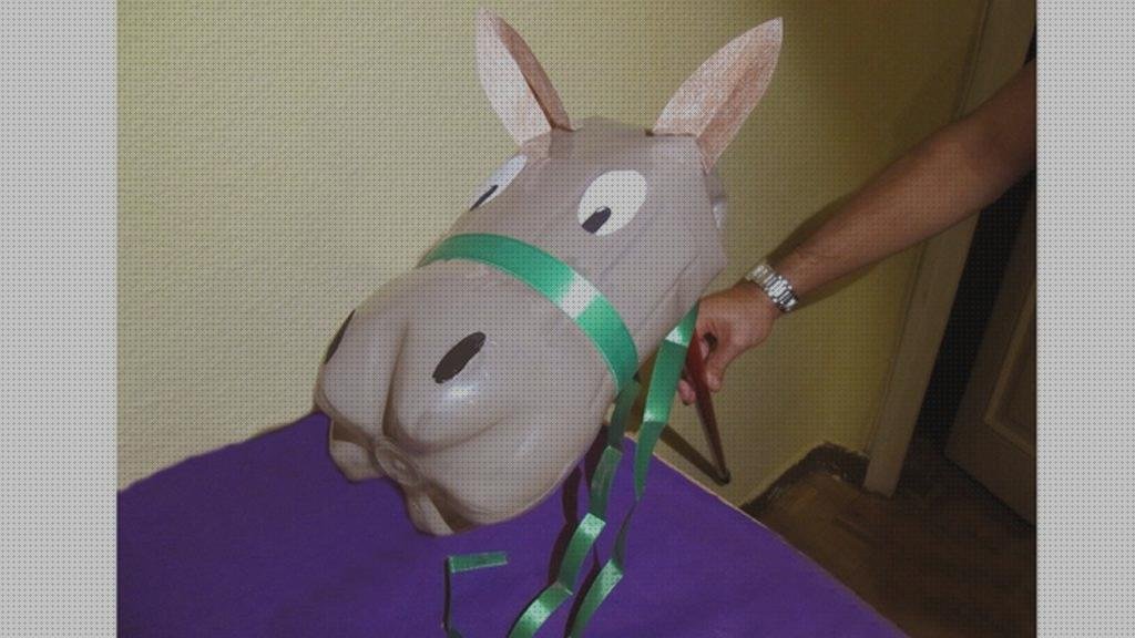 Review de caballo con botella de plástico