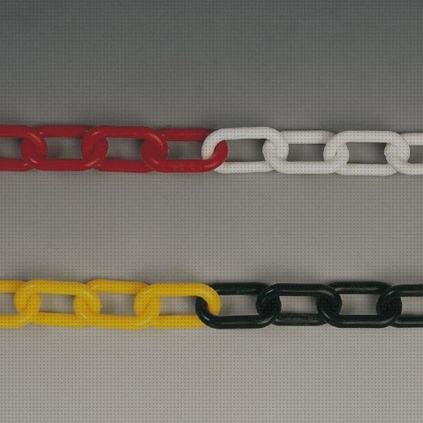 Las mejores ataduras de plástico cadenas de plástico rojo y negro