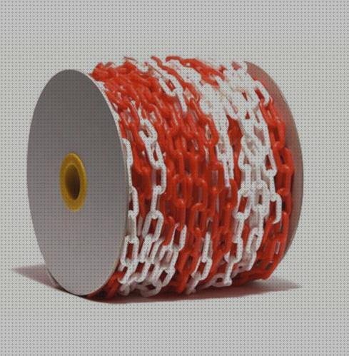 Review de cadenas de plástico rojo y negro