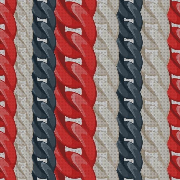 Las mejores 6 Cadenas De Plásticos Rojos Y Negros