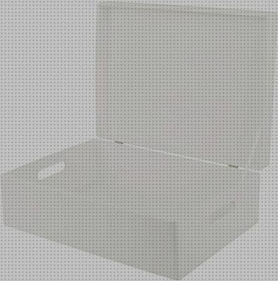 Las mejores marcas de caja plástico tapa baúl plástico cajas caja de plástico con tapa 40 x 30 x 14