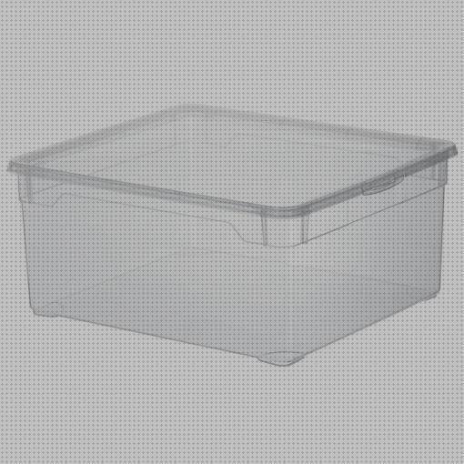 Las mejores marcas de caja plástico tapa baúl plástico cajas caja de plástico con tapa 50 x 70