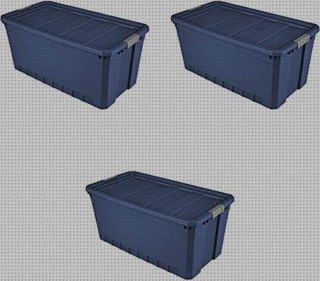 Review de caja de plástico con tapa grande y barata