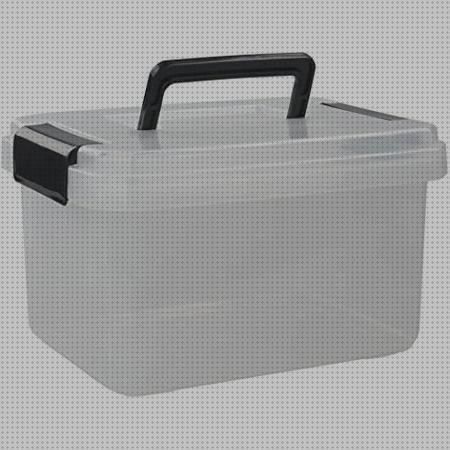 Las mejores marcas de caja plástico tapa baúl plástico cajas caja de plástico con tapa y asa