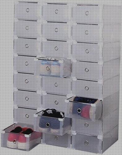 Los mejores 10 Cajón De Plástico Caja De Zapatos Transparente