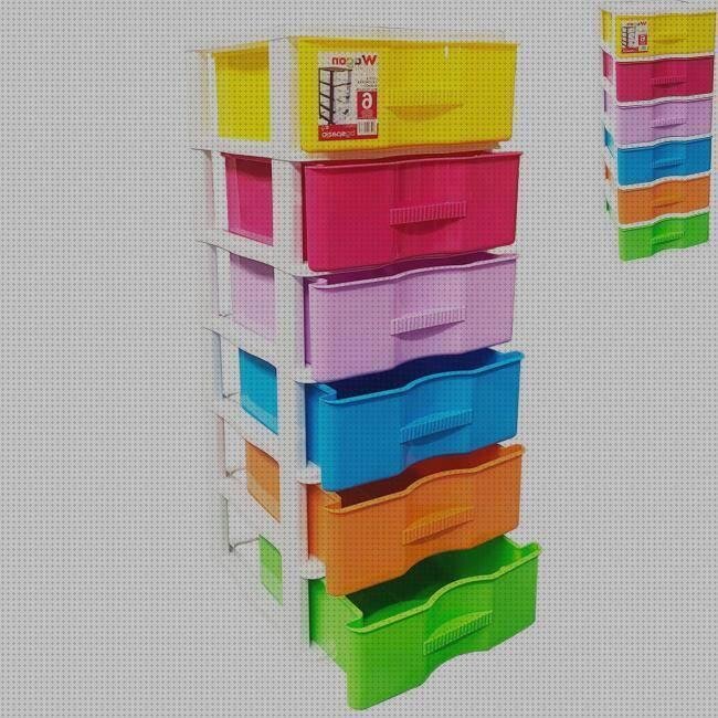 Review de cajonera de plástico 6 cajones