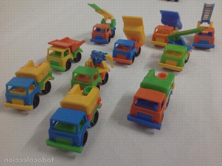 Las mejores marcas de caja plástico juguetes camiones de juguetes que sean de plástico