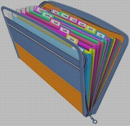 Review de carpeta de plástico con barra a la izquierda