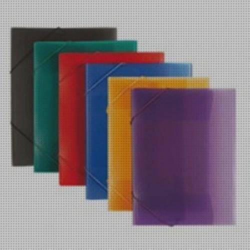 Las mejores marcas de gomas carpetas con gomas plástico colores