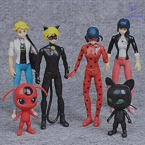Los mejores 7 Cats Noir Ladybug Muñecos Pvc