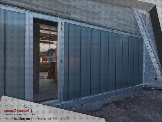 Las mejores cerramientos plástico cerramientos de policarbonato y paneles sándwich