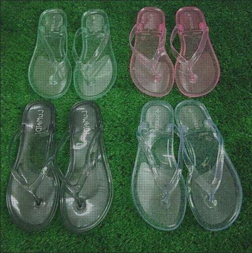 ¿Dónde poder comprar chanclas chanclas de plastico transparentes?