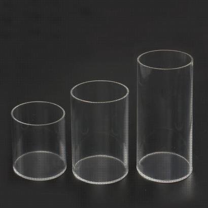 Las mejores cilindro plastico transparente tapes de silicona flexibles pack de 12 elastico de silicona cilindros hexagonales de metacrilatos