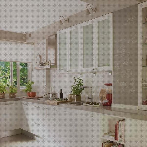 Las mejores cocinita plástico cocinas con paredes de melamina blanca