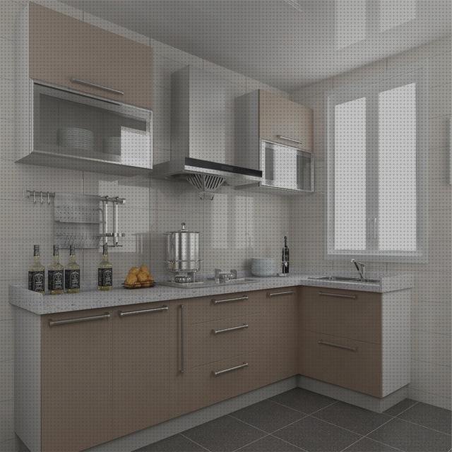 Las mejores cocinita plástico cocinas de melamina color gris