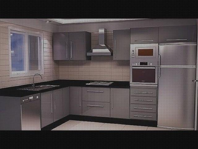 Review de cocinas de melamina color gris