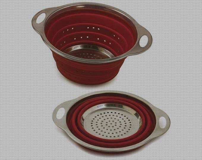 Las mejores marcas de colador silicona colador plegable de silicona