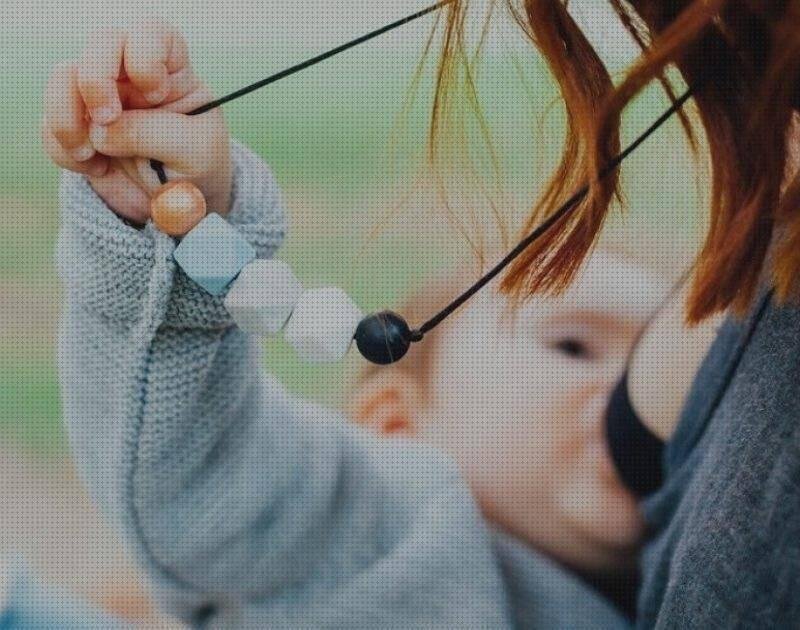Las mejores collar plástico collares mordedores de silicona