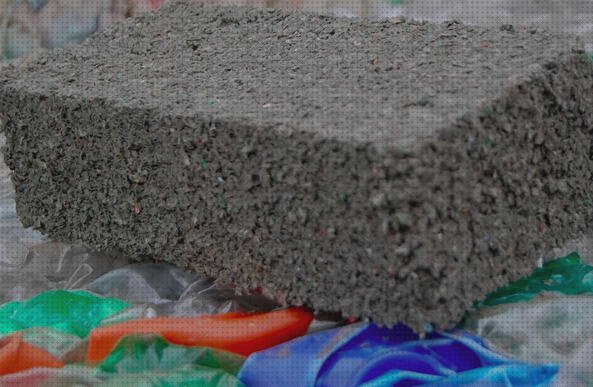 Review de concreto con plástico triturado