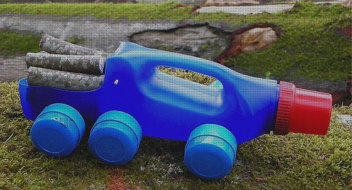 Review de conmstruir de coche con botella de plástico para niños