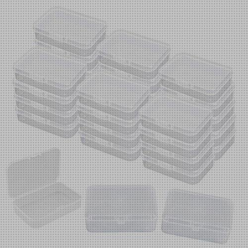 Las mejores contenedores plástico contenedores alargados de plástico transparente