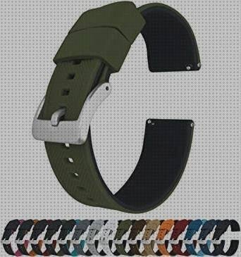 Análisis de las 4 mejores Correas De Relojes De Siliconas 22mm