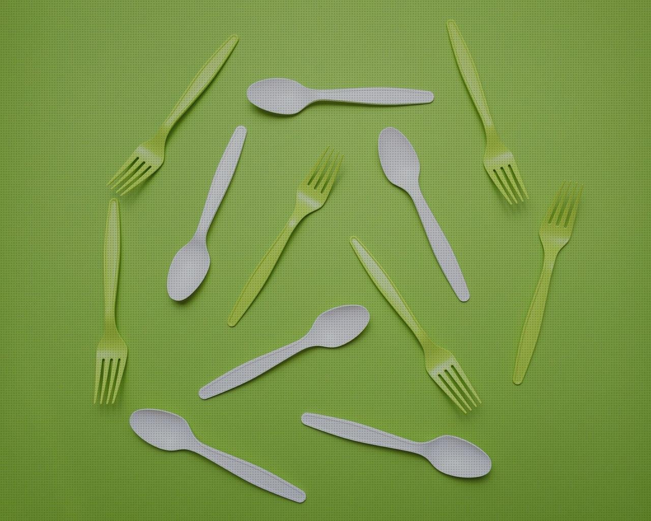 Opiniones de los 14 mejores Cubiertos De Plásticos Duros Reutilizables