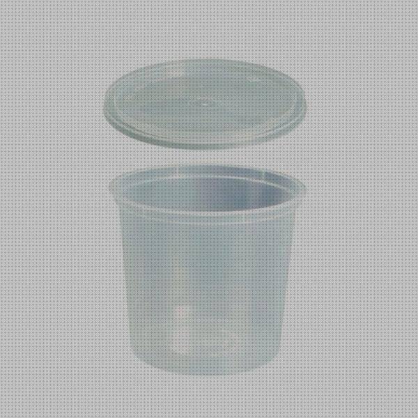 Las mejores cubos cubo plastico transparente 1 litro
