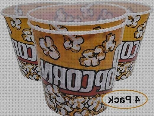 ¿Dónde poder comprar plásticos cubos cubos de palomitas plastico reutilizables blanco y rojo?